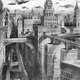 Illustration for article titled We Wish These Retrofuturistic Versions Of American Cities Had Come True